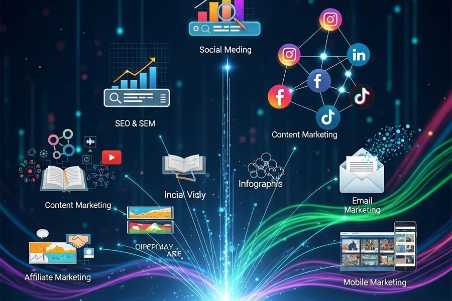 Khám phá các kênh Digital Marketing 