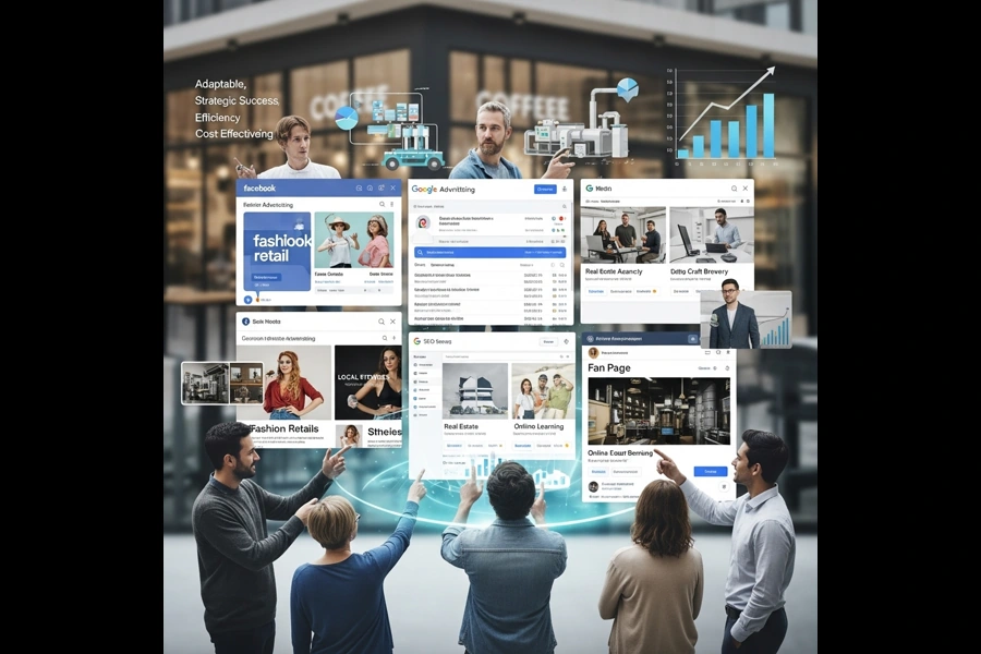 Các hình thức marketing thuê ngoài phổ biến