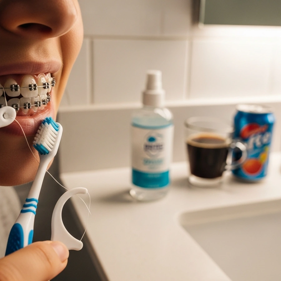 Đặc điểm của niềng răng mắc cài sứ