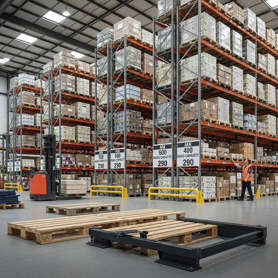 Lưu ý khi sử dụng kệ chứa hàng pallet để hạn chế rủi ro