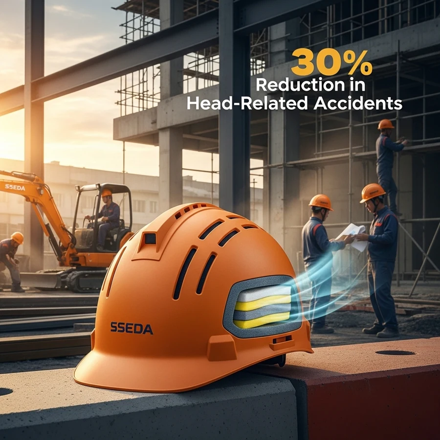Tác dụng thực tế của mũ bảo hộ Sseda trong công việc