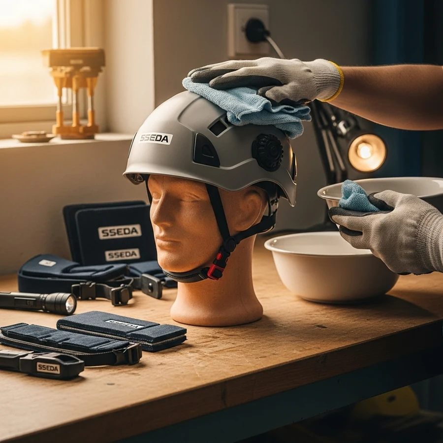 Sử dụng và bảo quản mũ bảo hộ Sseda đúng cách