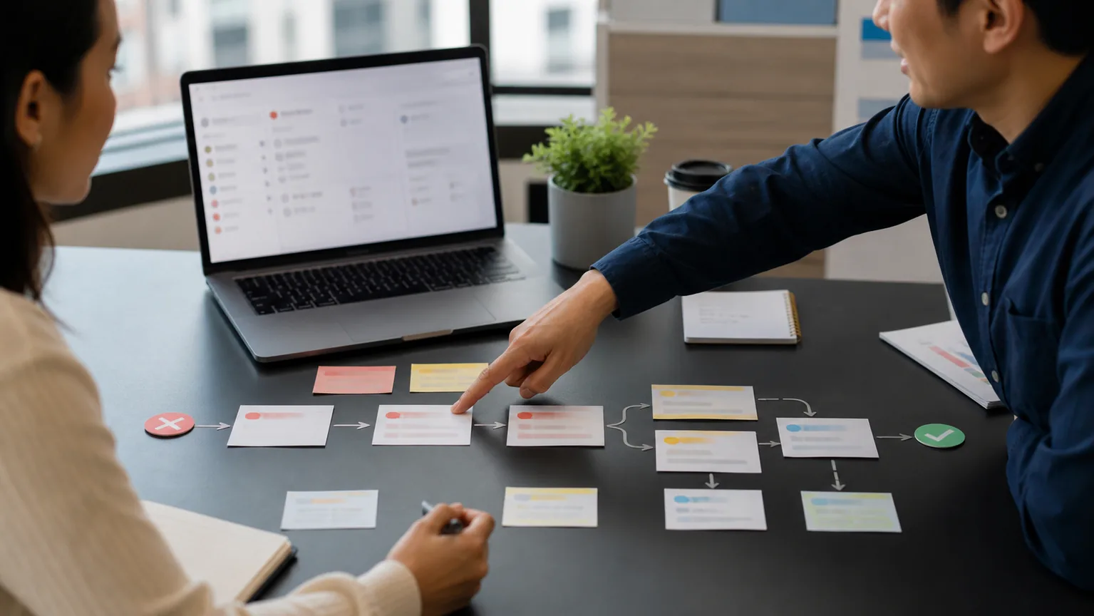 Ảnh workflow escalation khi output AI marketing fail QA với reviewer owner manager và bước cập nhật guardrail
