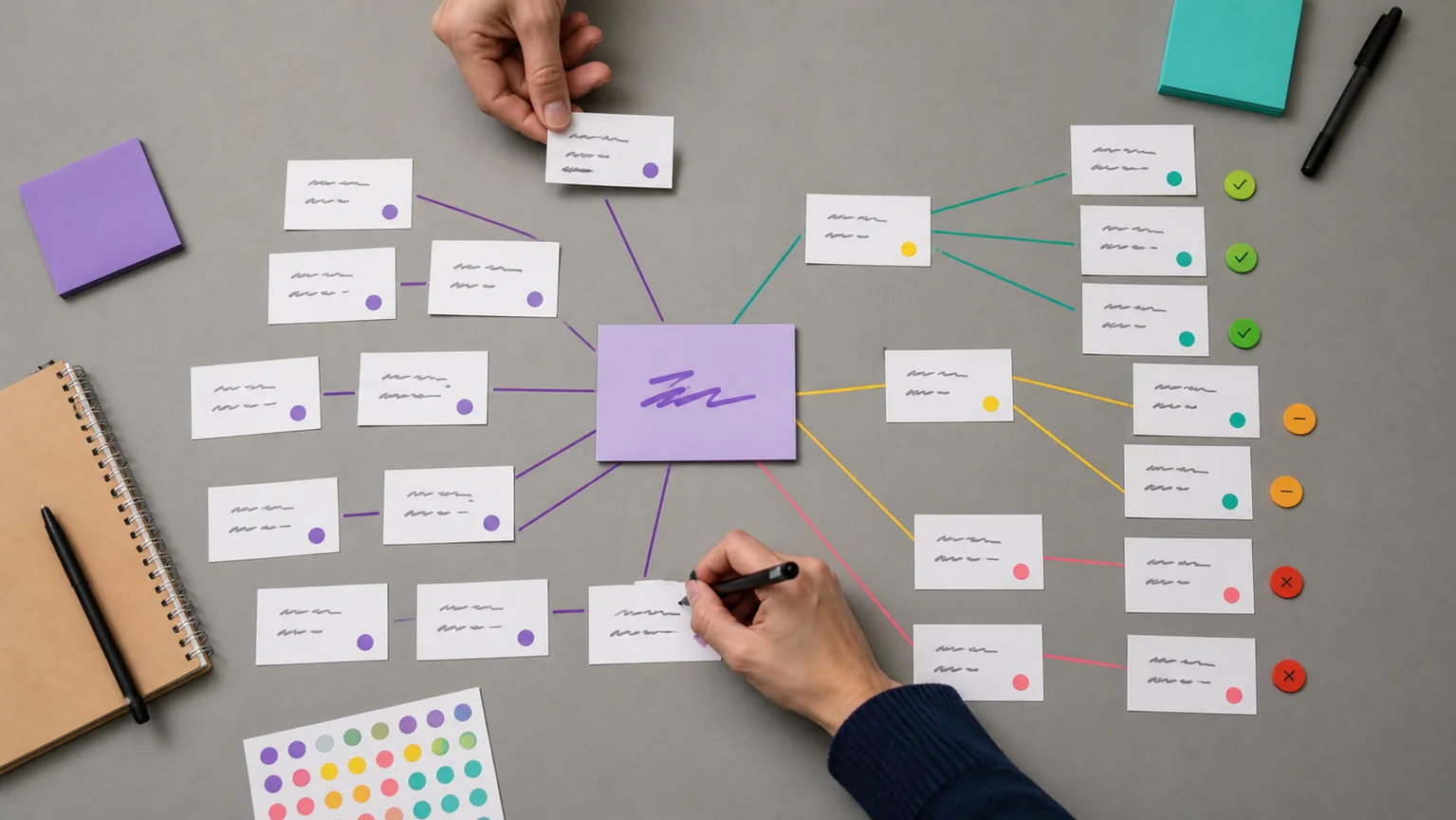 Ảnh brand query map với các câu hỏi nguồn entity và trạng thái thương hiệu được nhắc tới trong AI Search