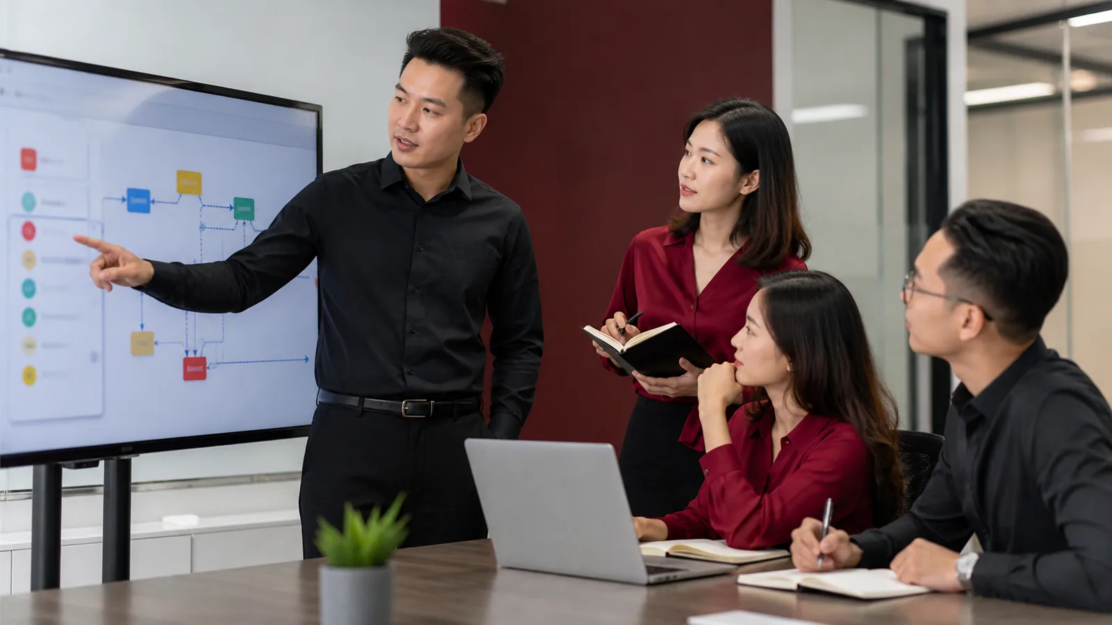 Nhóm vận hành marketing kiểm tra workflow CRM phân loại lead scoring routing owner và next action