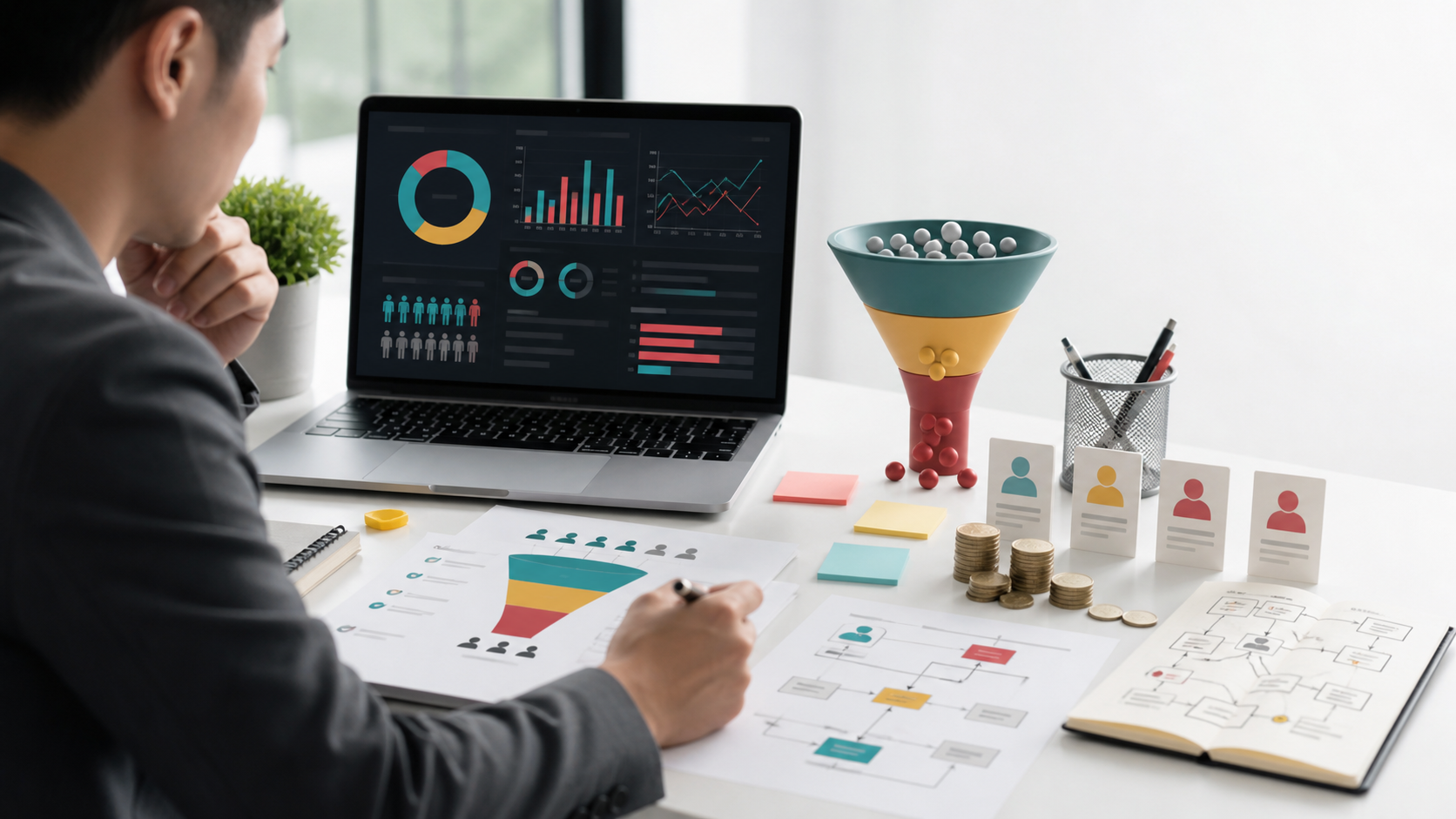 Ảnh minh họa phân tích chất lượng lead trong chiến dịch digital marketing