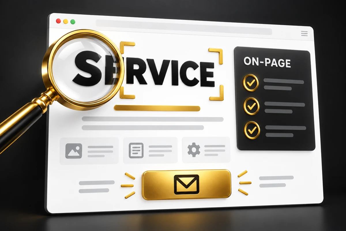 SEO on-page làm rõ tiêu đề, nội dung và đường liên hệ