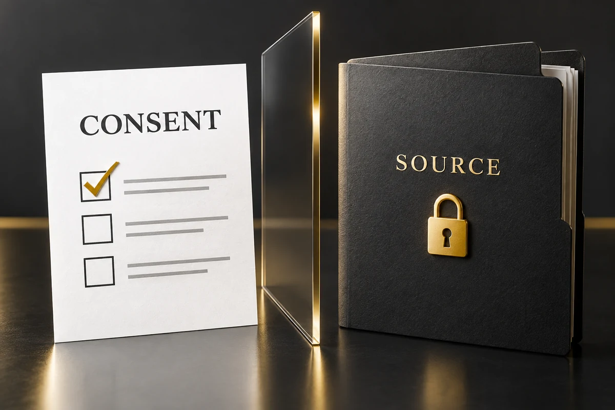 Tài liệu nguồn được kiểm tra và phê duyệt trước khi công bố case